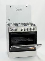 COCINA DORAL DO-306HCHX C/TPA DE VIDRIO ACERO - Imagen 3