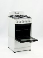 COCINA DORAL DO-201-EB A GAS 4 HORNILLAS Y PARRILLAS GRUESAS - Imagen 5