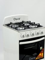 COCINA DORAL DO-201-EB A GAS 4 HORNILLAS Y PARRILLAS GRUESAS - Imagen 4