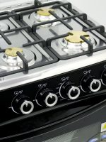 COCINA DORAL 6H DO-306HCHN CON TAPA DE VIDRIO NEGRA - Imagen 3