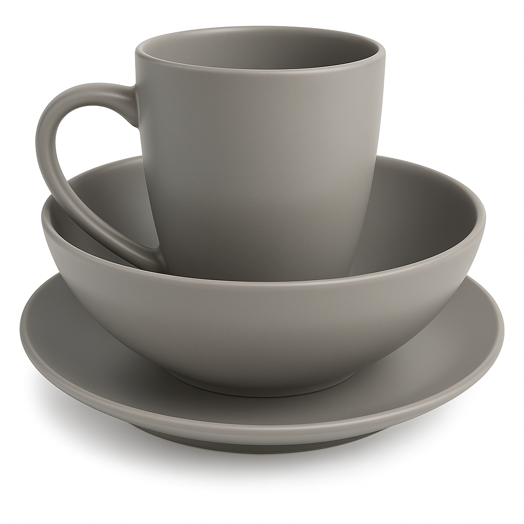 S_E VAJILLAS 16PCS COLORES VARIADOS - Imagen 1